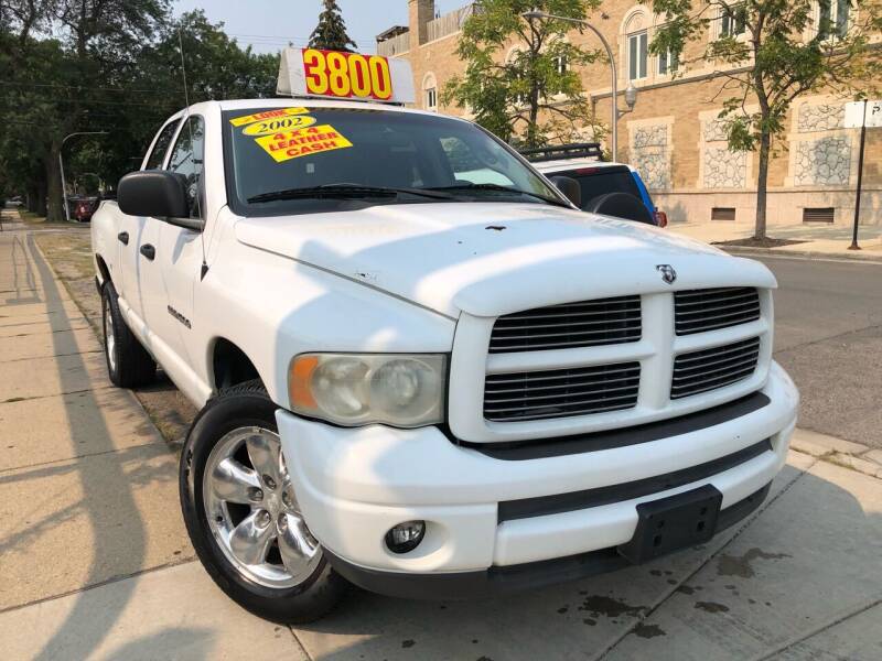 2002 Dodge Ram Pickup 1500 for sale at Jeff Auto Sales INC in Chicago IL