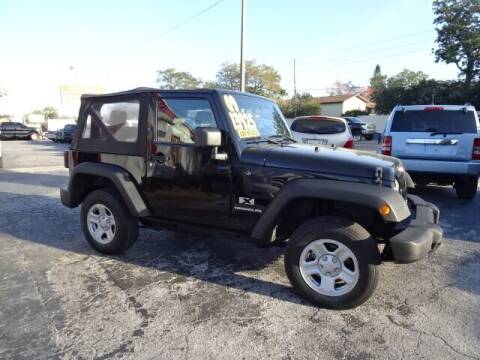 2009 Jeep Wrangler for sale at DONNY MILLS AUTO SALES in Largo FL