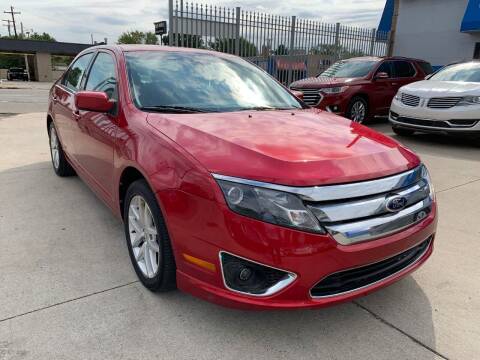 2012 Ford Fusion for sale at Alpha Group Car Leasing in Redford MI