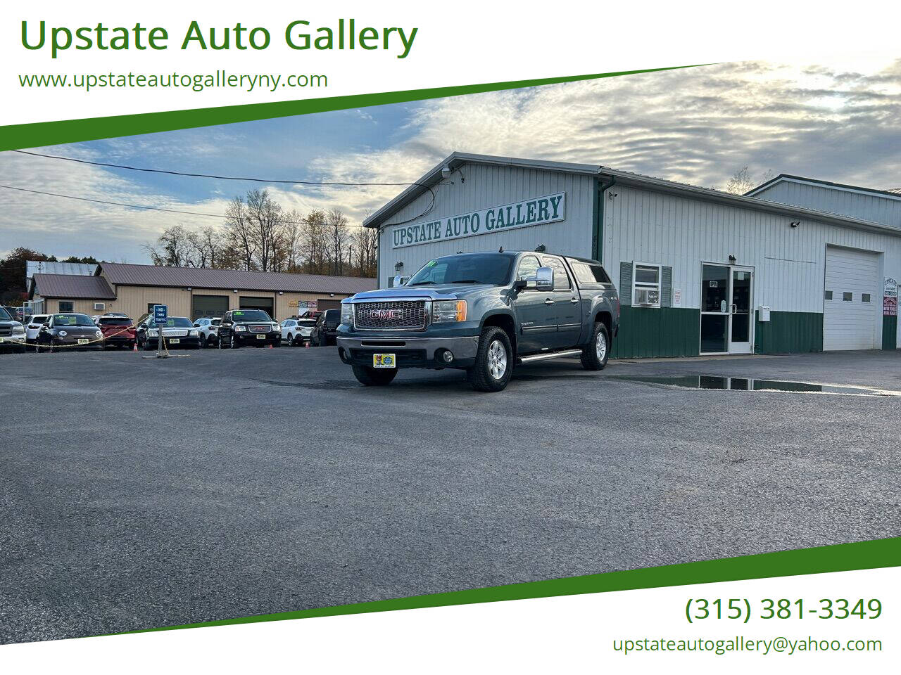 2011 GMC Sierra 1500 for sale at Upstate Auto Gallery in Westmoreland, NY