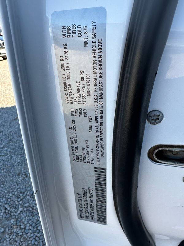 2020 RAM 3500 Tradesman