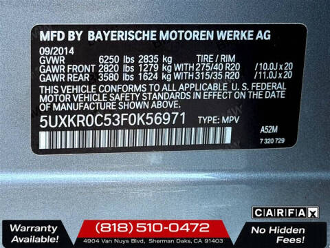 2015 BMW X5 xDrive35i