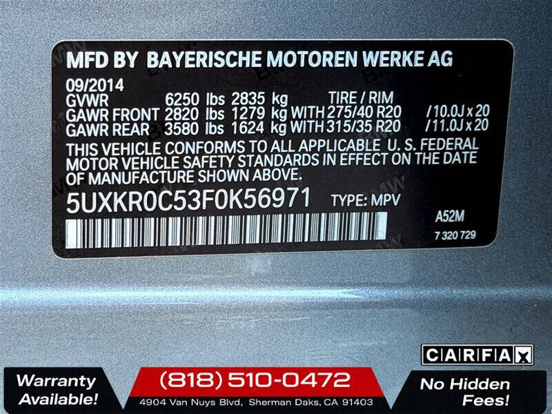 2015 BMW X5 xDrive35i