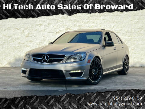 2012 Mercedes-Benz C-Class for sale at Hi Tech Auto Sales Of Broward in Hollywood FL
