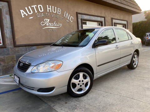 2006 Toyota Corolla for sale at Auto Hub, Inc. in Anaheim CA