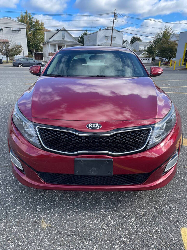 2015 Kia Optima for sale at M & P Auto Sales in Saddle Brook, NJ