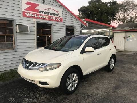 2014 Nissan Murano for sale at Z Motors in North Lauderdale FL