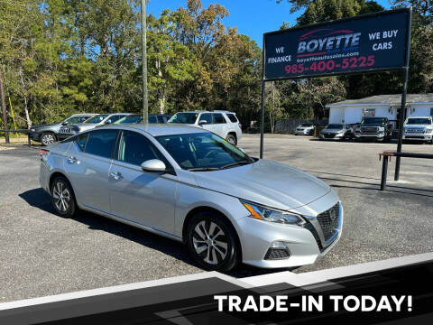 2020 Nissan Altima for sale at Boyette Auto Sales in Covington LA