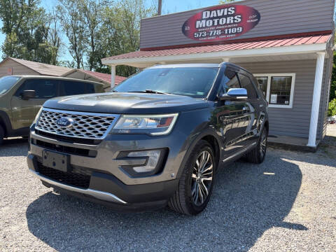 2017 Ford Explorer Platinum