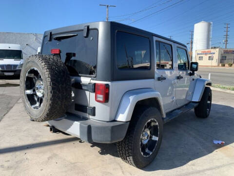 2012 Jeep Wrangler Unlimited Sahara