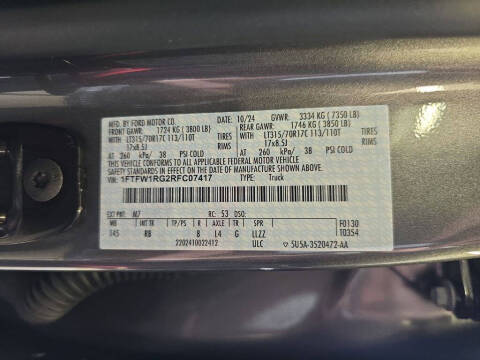 2024 Ford F-150 Raptor