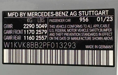 2023 Mercedes-Benz SL-Class AMG SL 63