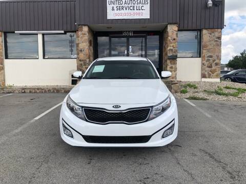 2015 Kia Optima for sale at United Auto Sales and Service in Louisville KY