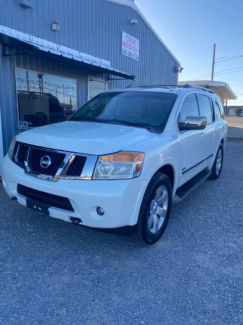 2014 Nissan Armada for sale at COOK MOTOR CO LLC in Wichita Falls, TX