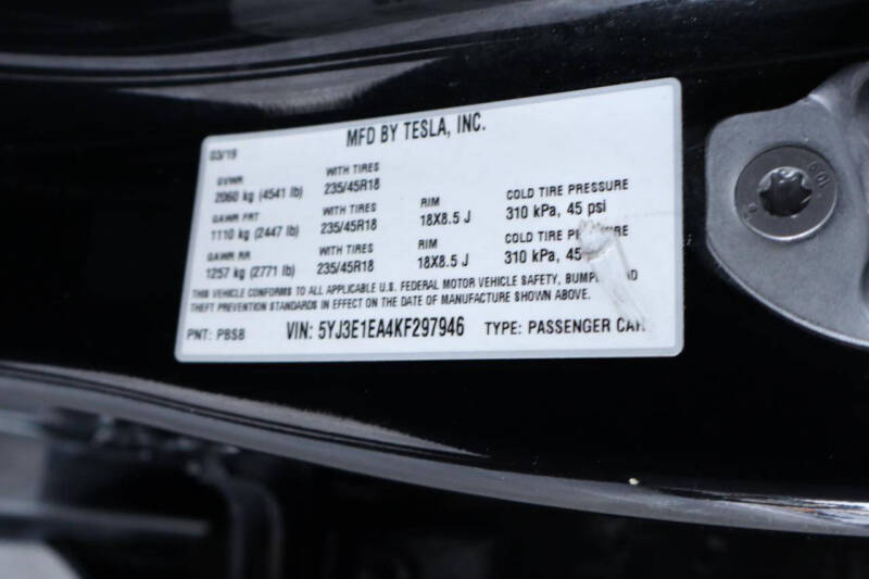 2019 Tesla Model 3