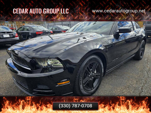 2013 Ford Mustang for sale at Cedar Auto Group LLC in Akron OH