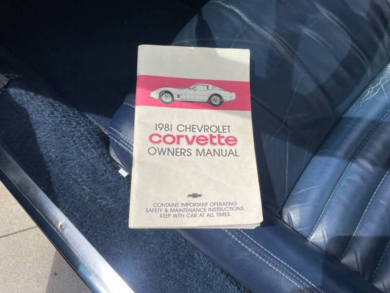 1981 Chevrolet Corvette