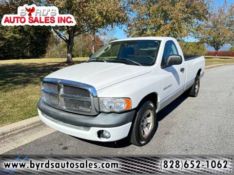 2003 Dodge Ram 1500 for sale at Byrds Auto Sales in Marion NC