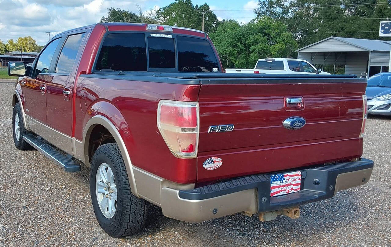 2014 Ford F-150 for sale at Theron's Auto Sales, LLC in Deridder, LA