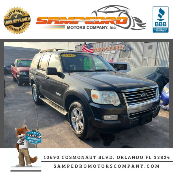 2007 Ford Explorer for sale at SAMPEDRO MOTORS COMPANY INC in Orlando FL