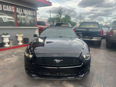 2016 Ford Mustang for sale at MIAMI FINE CARS & TRUCKS in Hialeah FL