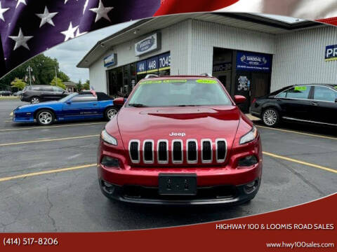 2017 Jeep Cherokee for sale at Highway 100 & Loomis Road Sales in Franklin WI