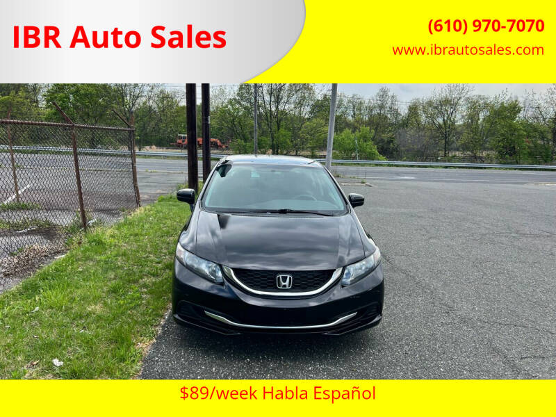 2015 Honda Civic for sale at IBR Auto Sales in Pottstown PA