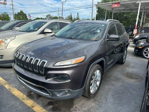2016 Jeep Cherokee for sale at America Auto Wholesale Inc in Miami FL