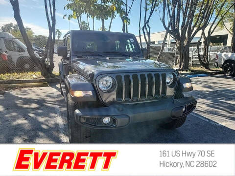 2021 Jeep Wrangler Unlimited for sale at Everett Chevrolet Buick GMC in Hickory NC