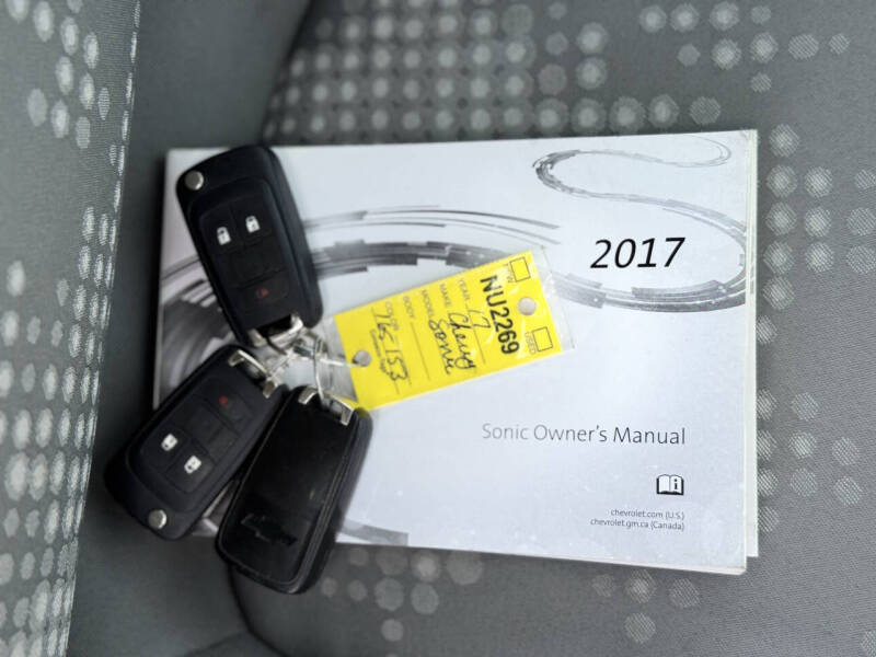 2017 Chevrolet Sonic LT Auto Fleet