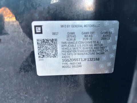 2018 Chevrolet Malibu LT