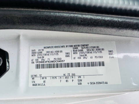 2021 Ford E-Series E-350 SD