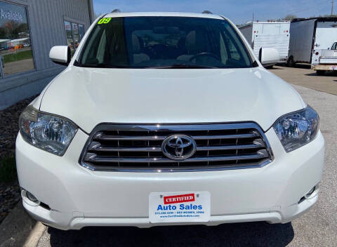 2009 Toyota Highlander Sport