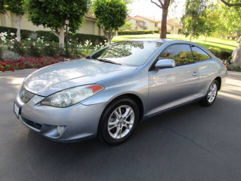 2005 Toyota Camry Solara for sale at E MOTORCARS in Fullerton CA