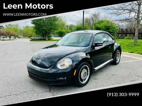 2012 Volkswagen Beetle for sale at Leen Motors in Merriam KS