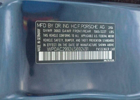 2004 Porsche 911 GT3