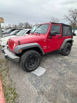 2007 Jeep Wrangler for sale at LEE AUTO SALES in McAlester OK