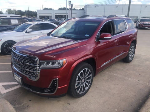 2021 GMC Acadia for sale at Joe Myers Toyota PreOwned in Houston TX