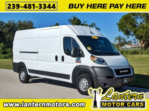 2022 RAM ProMaster for sale at Lantern Motors Inc. in Fort Myers FL