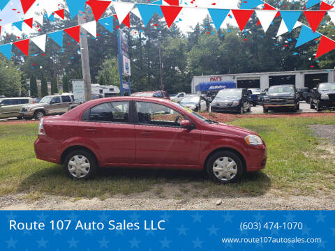 2010 Chevrolet Aveo for sale at Route 107 Auto Sales LLC in Seabrook NH