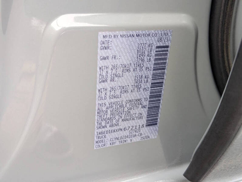 2023 Nissan Frontier PRO-4X