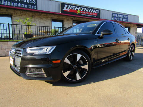 2017 Audi A4 for sale at Lightning Motorsports in Grand Prairie TX