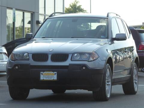 2005 BMW X3 for sale at Loudoun Used Cars - LOUDOUN MOTOR CARS in Chantilly VA