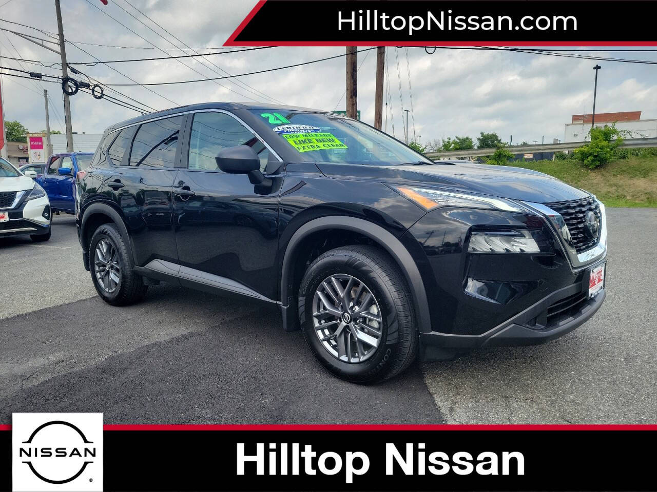 2021 Nissan Rogue for sale at HILLTOP NISSAN in East Hanover, NJ