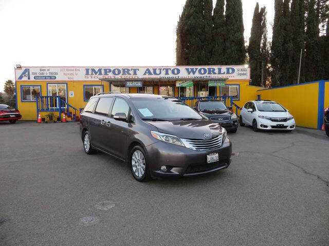 2015 Toyota Sienna for sale at Import Auto World in Hayward CA