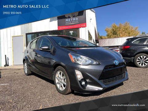 2015 Toyota Prius c for sale at METRO AUTO SALES LLC in Lino Lakes MN