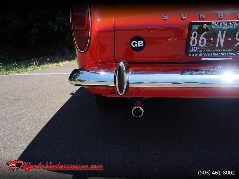 1966 Sunbeam 289