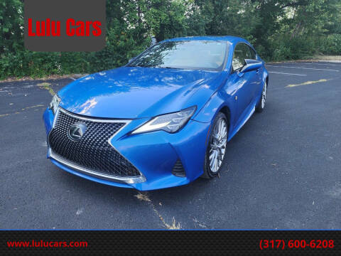 2019 Lexus RC 300 for sale at Lulu Cars in Indianapolis IN