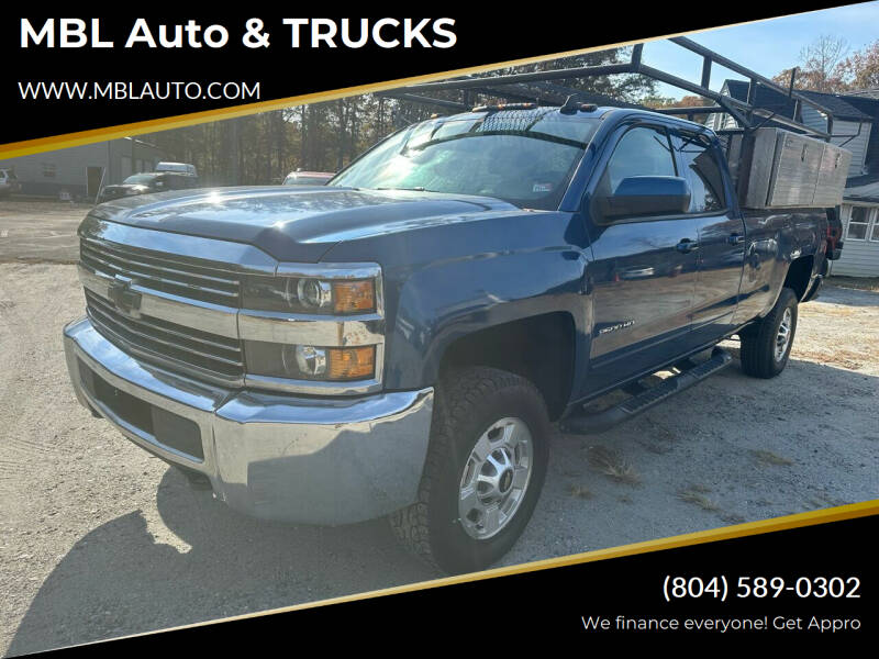 2017 Chevrolet Silverado 2500HD for sale at MBL Auto & TRUCKS in Woodford VA