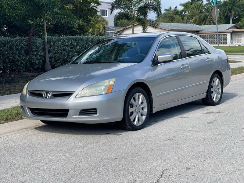 2006 Honda Accord for sale at L G AUTO SALES in Boynton Beach FL